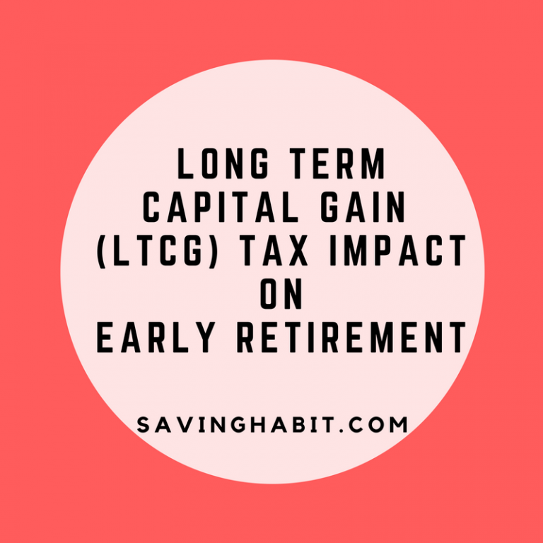LTCG Tax impact on Early Retirement