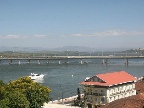 View from crown panjim swimming pool