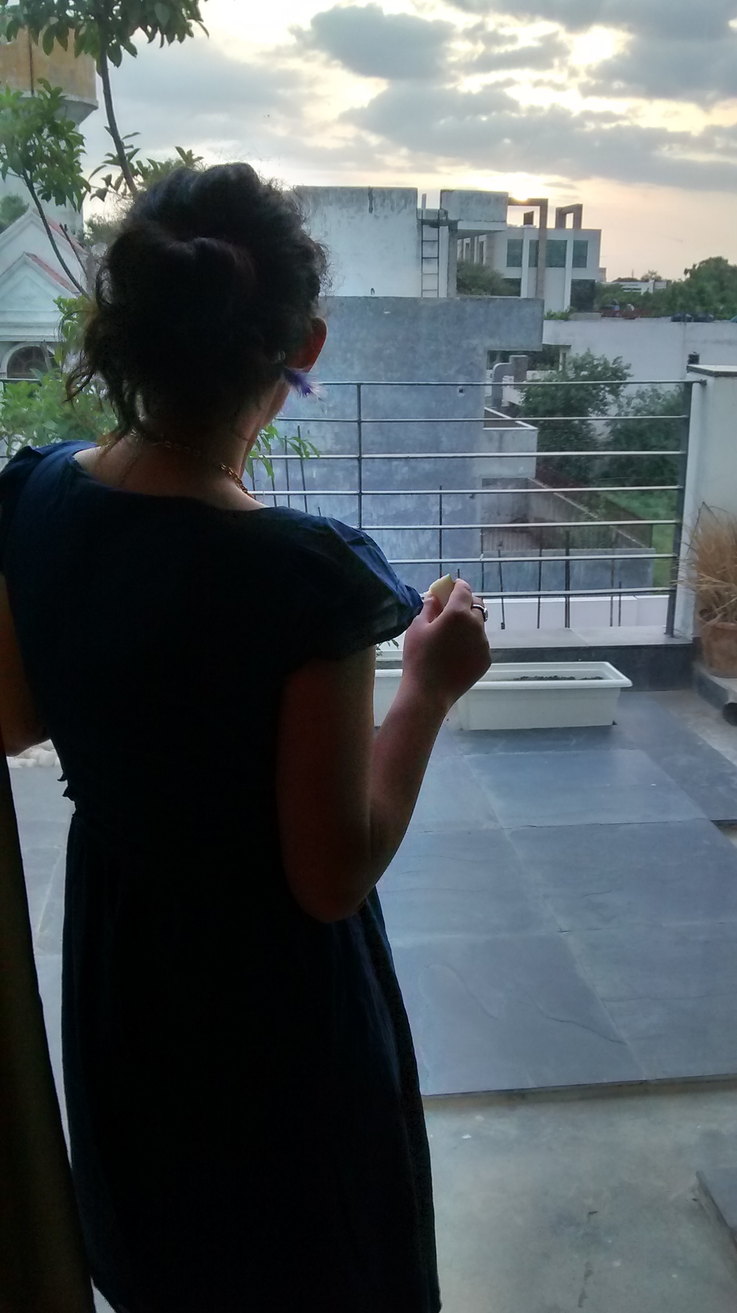 Sugandha back at home