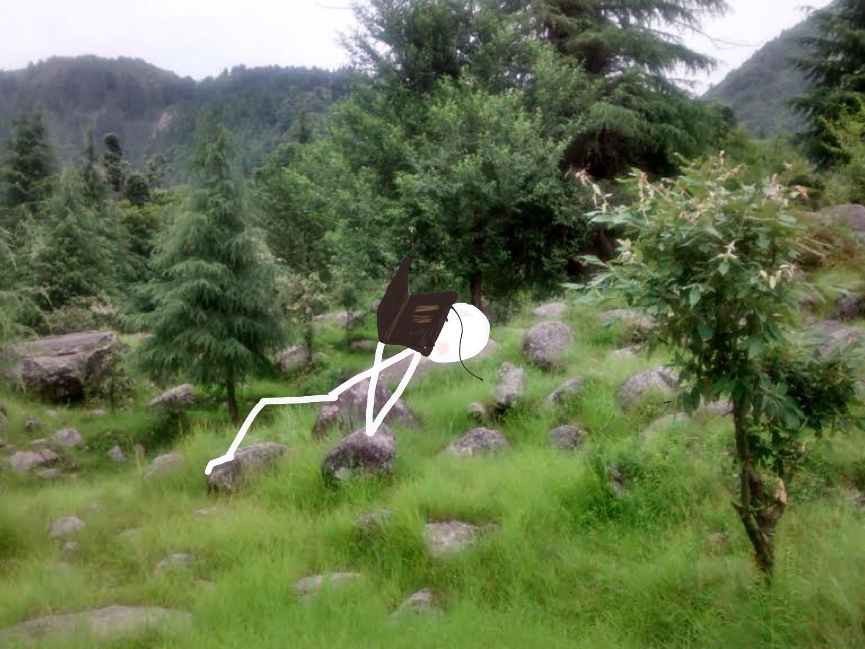 Sugandha reading during holiday