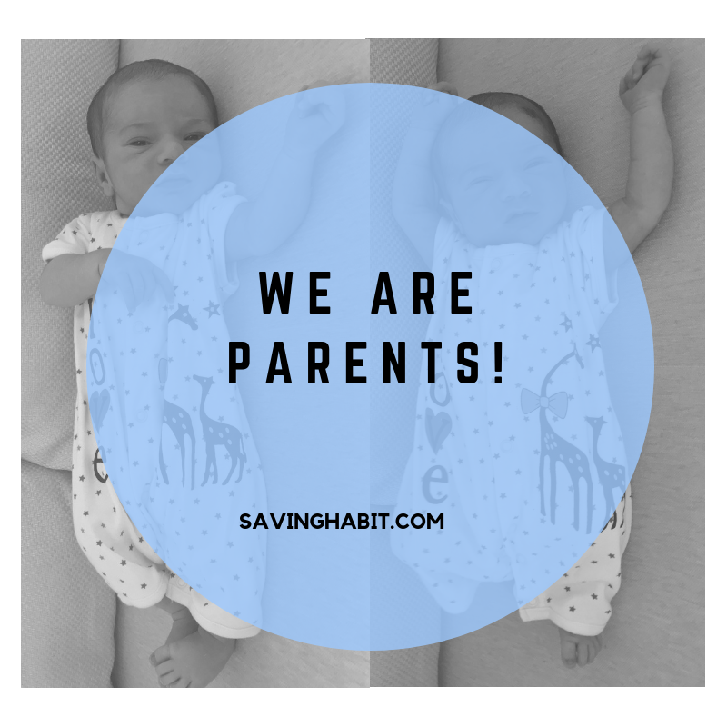 Baby birth announcement