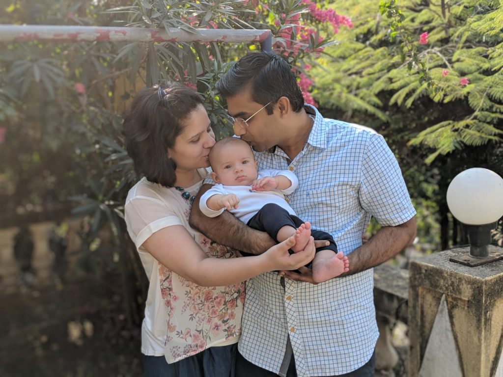 Saving habit family photo